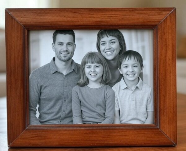 Classic Wooden Photo Frame - Image 4