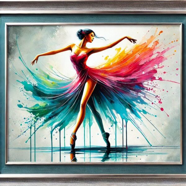Metallic-Glass-Frames-dancing-girl