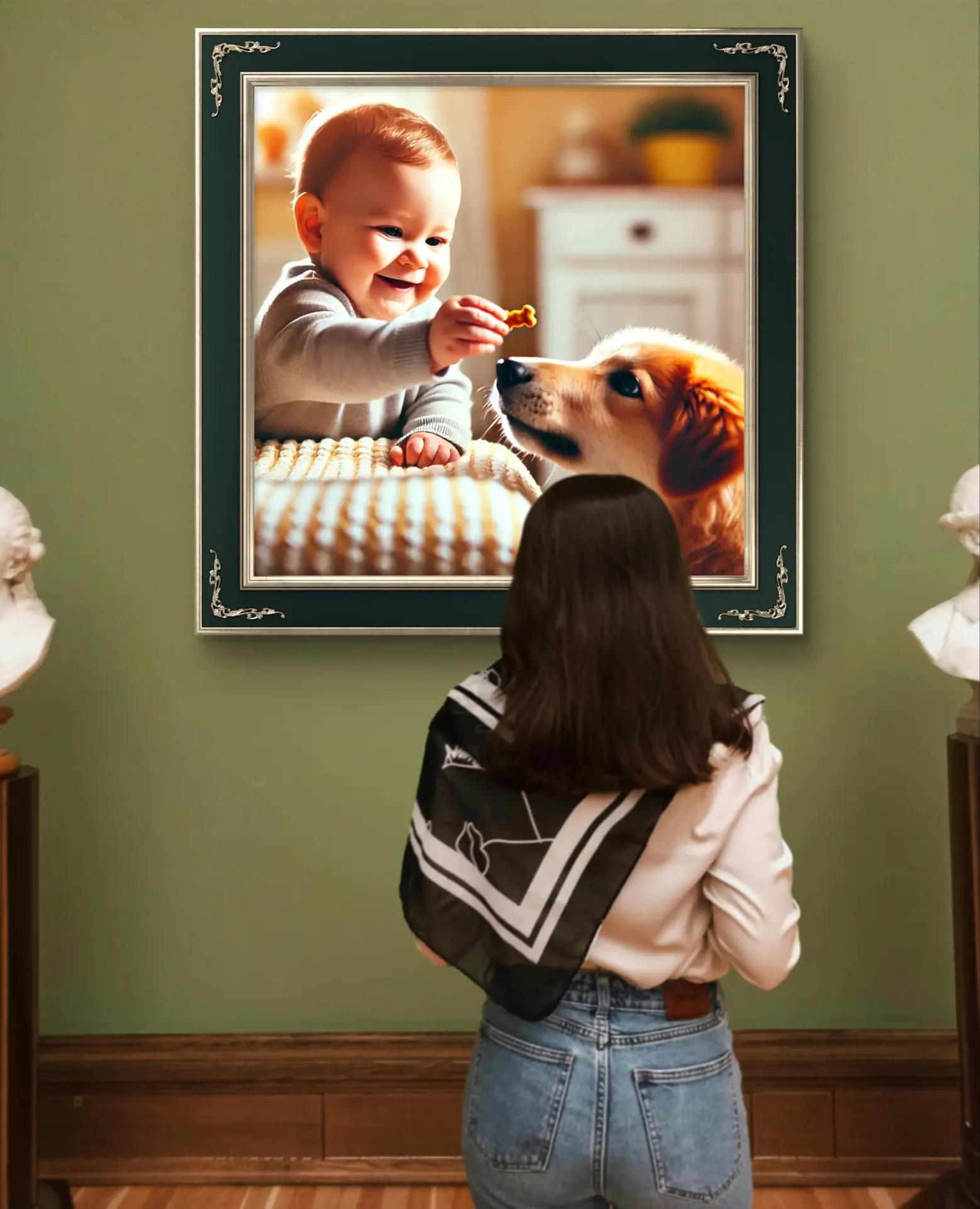 green-color-photo-frame