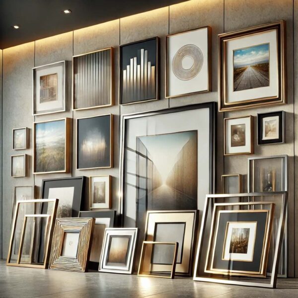 Elegant Metallic & Glass Frames – Sleek & Modern Designs - Image 4
